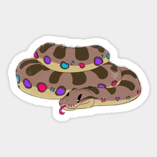 Androgyne Anaconda! Sticker